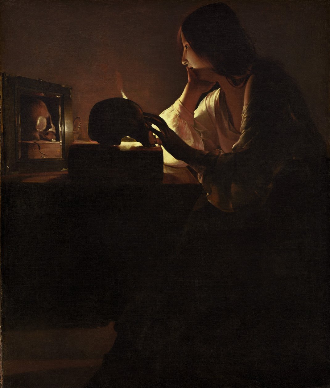 A Bűnbánó Magdolna alkotó: Georges de La Tour