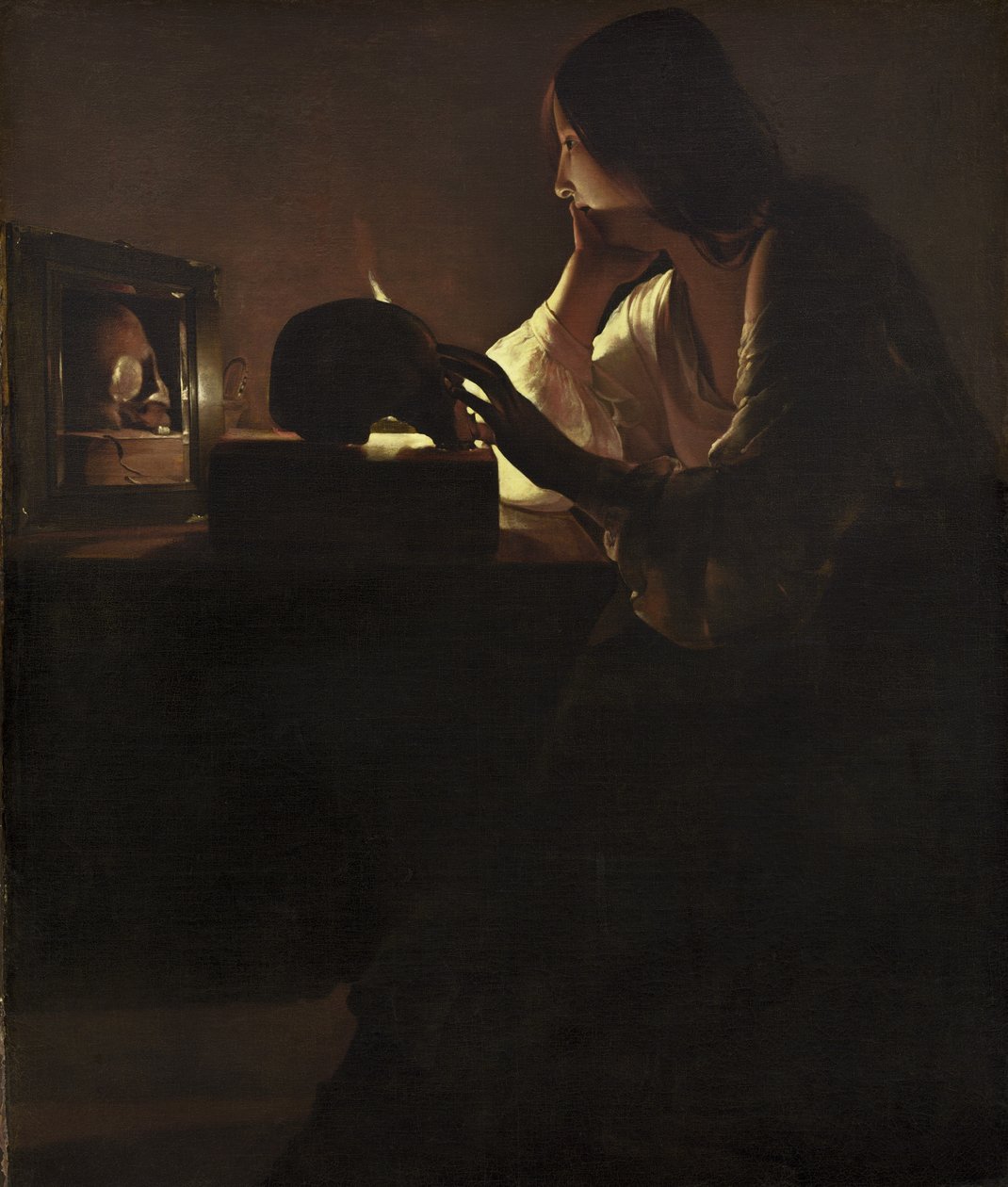 A Bűnbánó Magdolna, 1635-40 alkotó: Georges de La Tour
