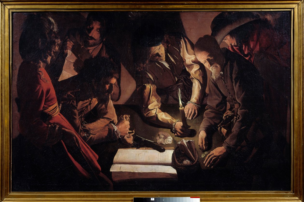 A pénz fizet egyben a számlák elszámolását is. Georges De La Tour festménye (1593-1652) alkotó: Georges de La Tour