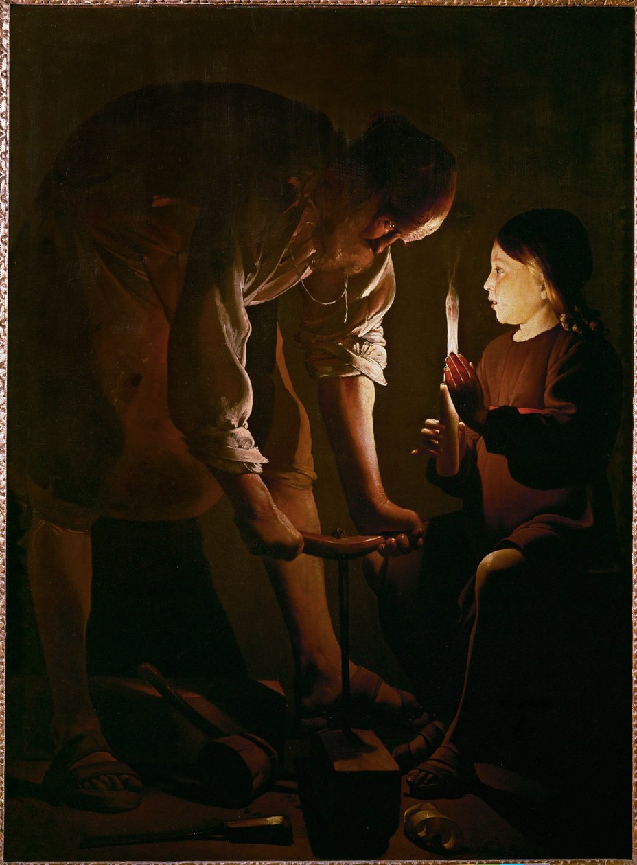 Szent József ács ... alkotó: Georges de La Tour