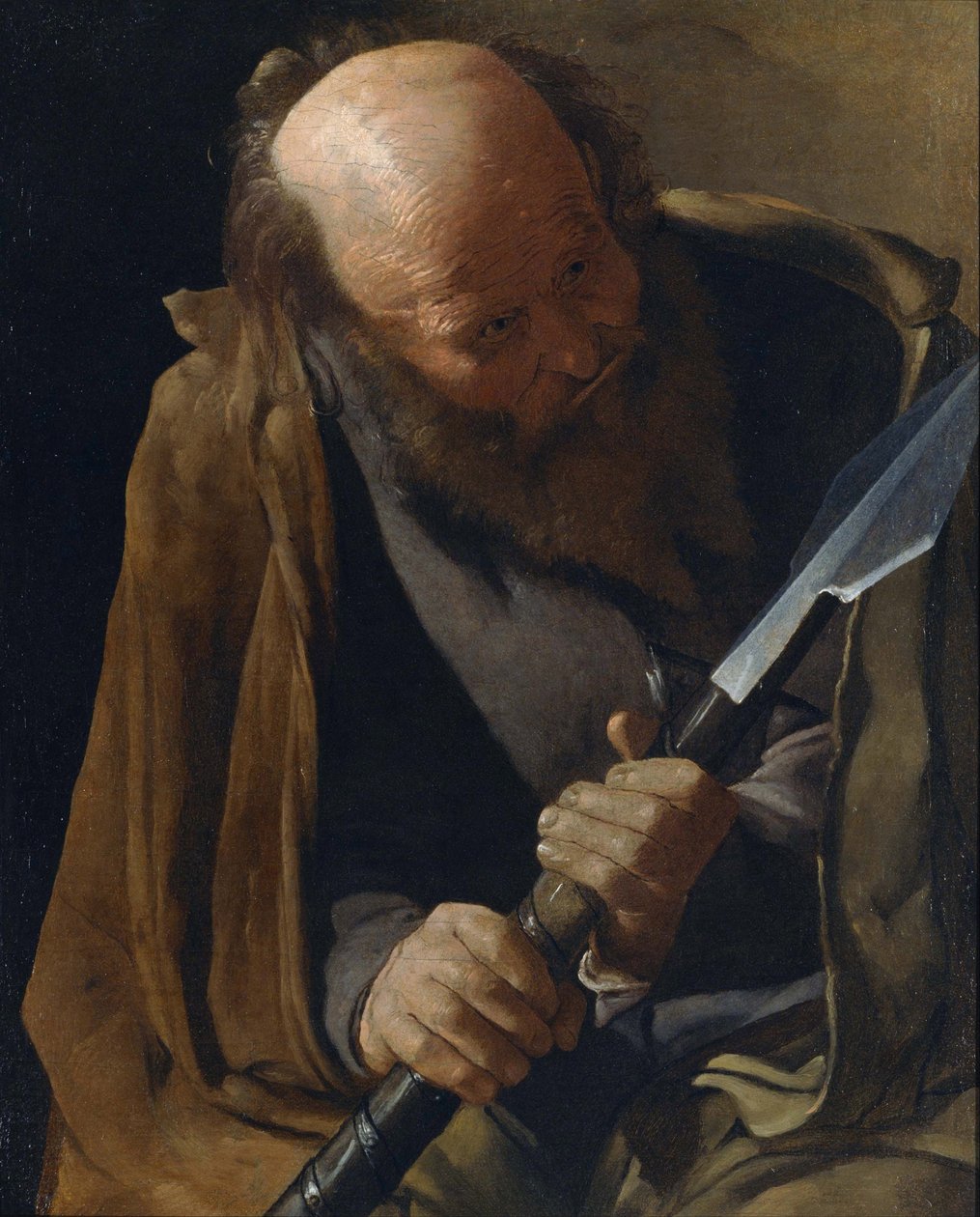 Szent Tamás apostol alkotó: Georges de La Tour