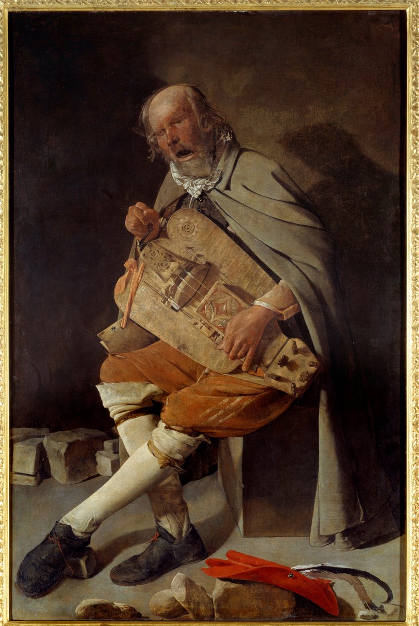 Az öreg azt is mondja, hogy a kalapos öreg, vagy az öreg a légyben. Georges De La Tour festménye (1593-1652) alkotó: Georges de La Tour
