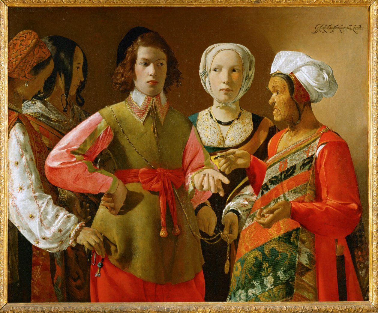 teller (festmény vászonra) alkotó: Georges de la Tour