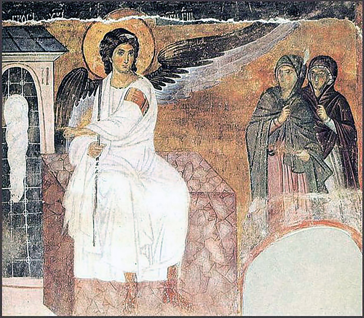 Ne féljetek - Mileševa kolostor fehér angyala, Szerbia, 1230 (41308190241) alkotó: Georgia Levan Ramishvili from Tbilisi