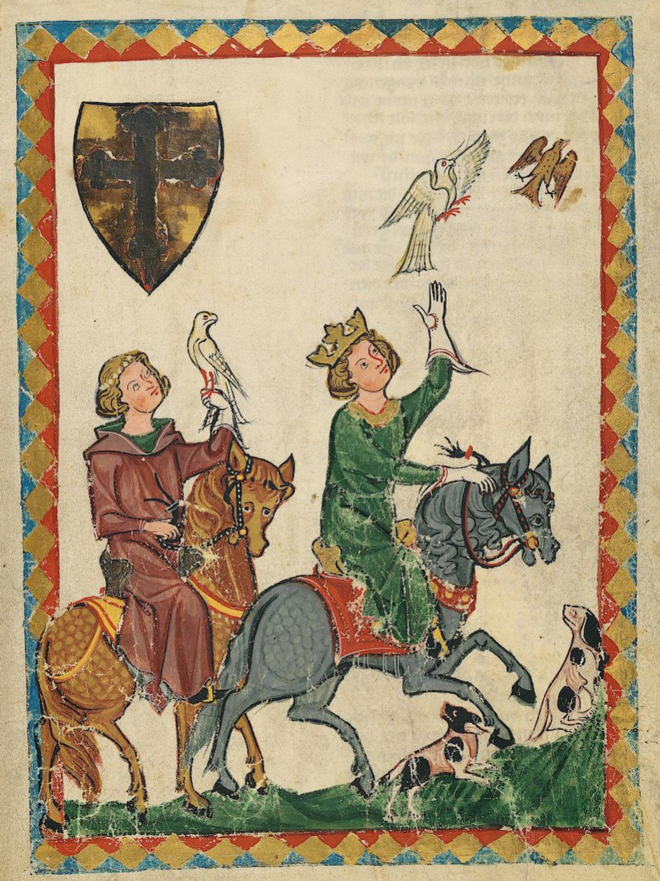 Ifjabb Konrádin király, a Manesse-kódexből, 14. század (21944945384) alkotó: Georgia Levan Ramishvili from Tbilisi