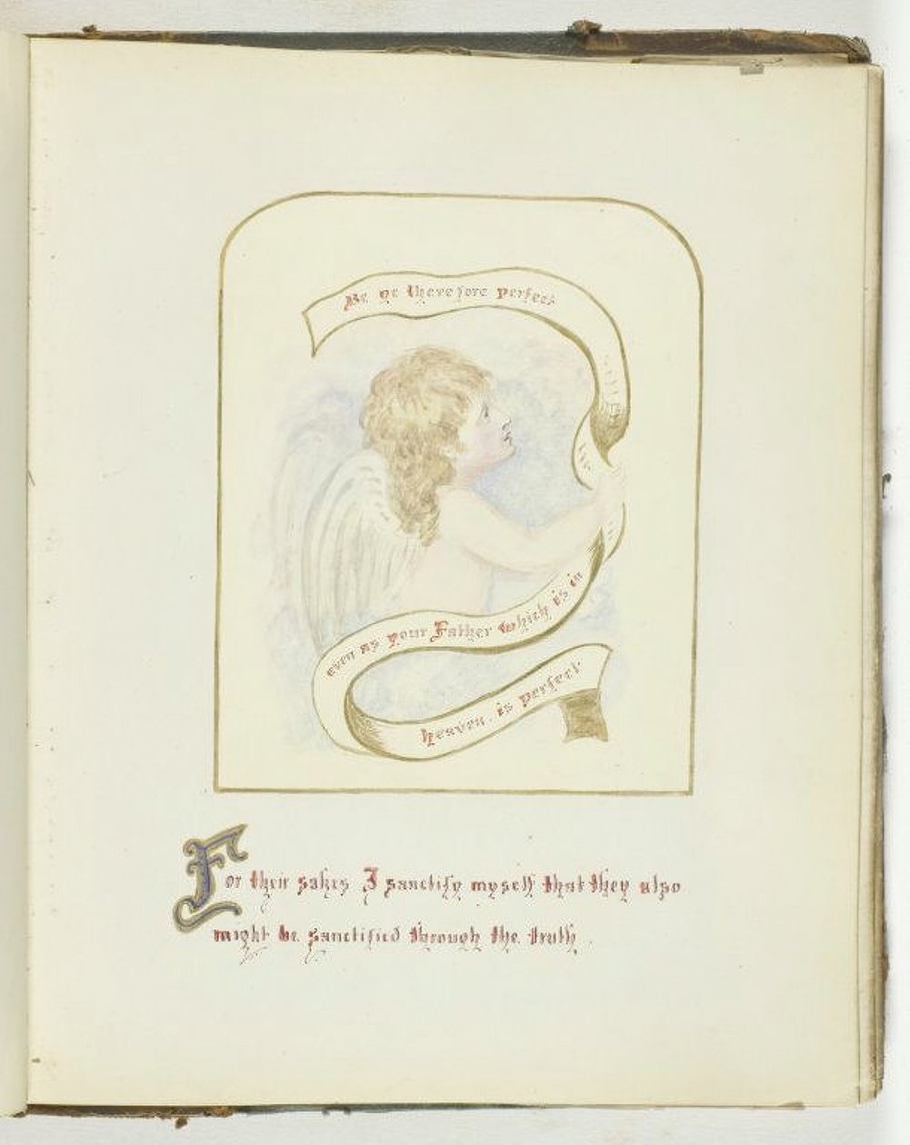 Cím nélkül [kerub vallásos szöveggel], 185568. alkotó: Georgina Cowper