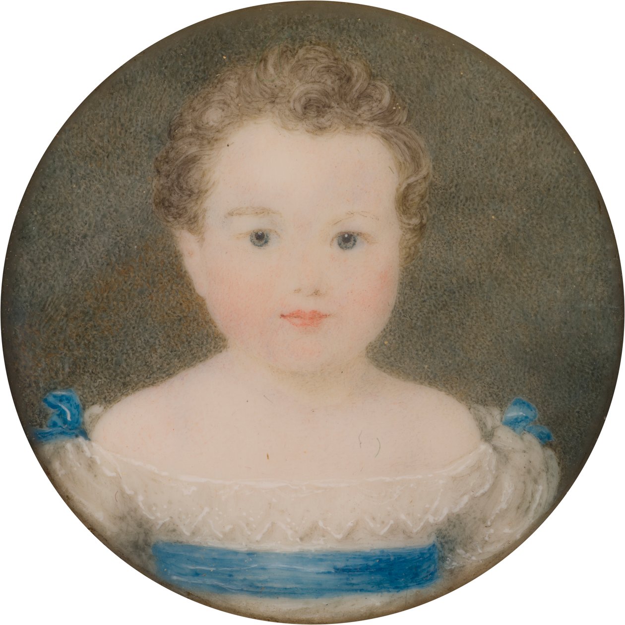 Orlando George Charles Bridgeman, később 3. Earl Bradford portréja gyermekként (1819-1898), 1821-22 körül (olaj és vászon) alkotó: Georgina Viscountess Newport Moncreiff