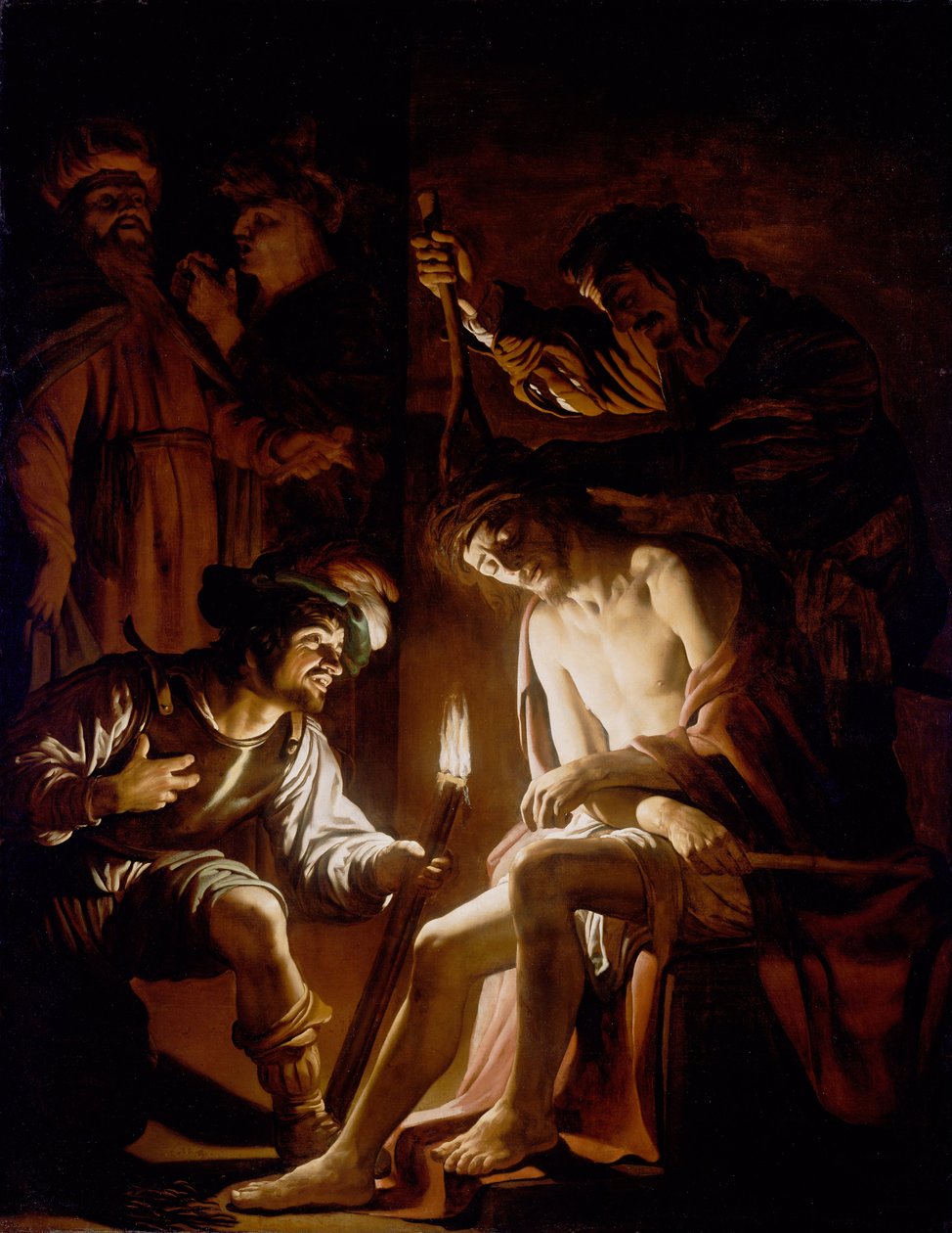 Krisztus töviskoronás alkotó: Gerrit van Honthorst