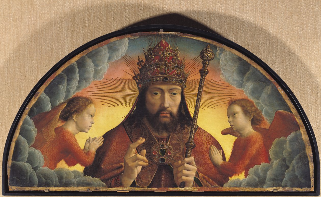 Isten, az Atya áldása, 1506 alkotó: Gerard David