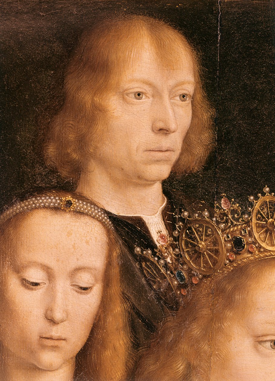 Önarckép, 1509 körül (192461-es részlet) alkotó: Gerard David