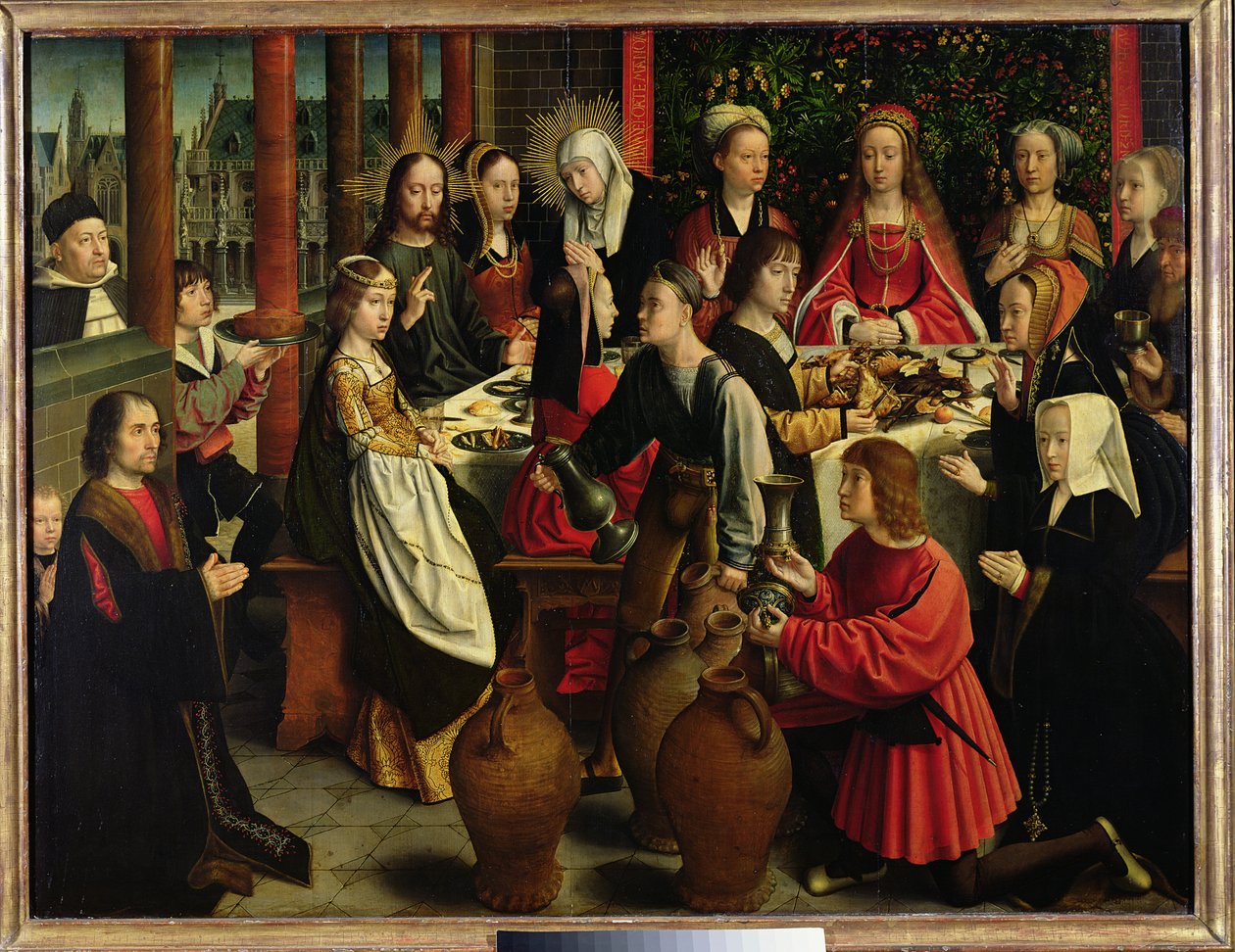 Házassági lakoma Kánában, 1500-2003 körül alkotó: Gerard David