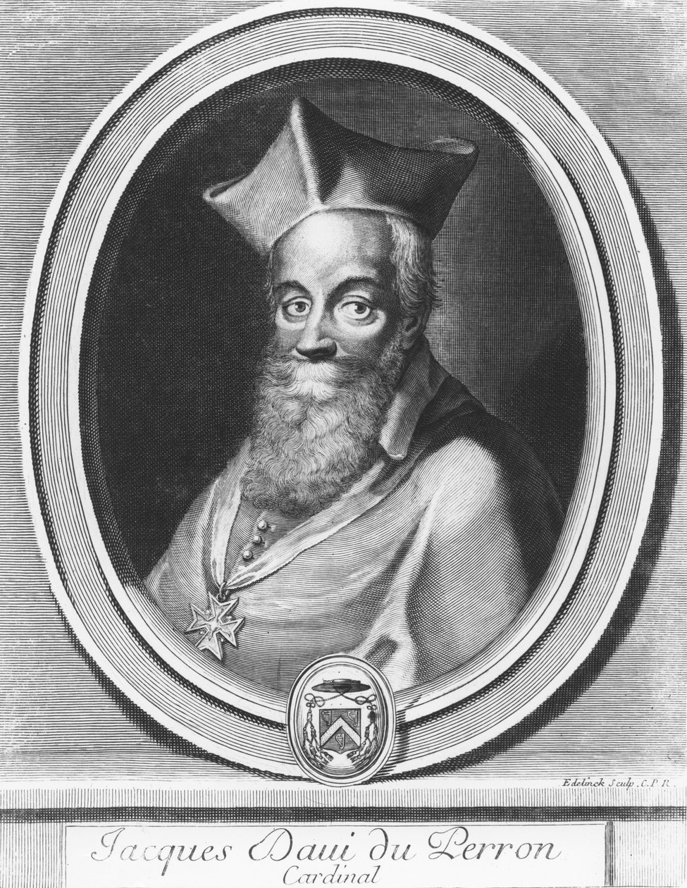 Jacques Davy Duperron alkotó: Gérard Edelinck