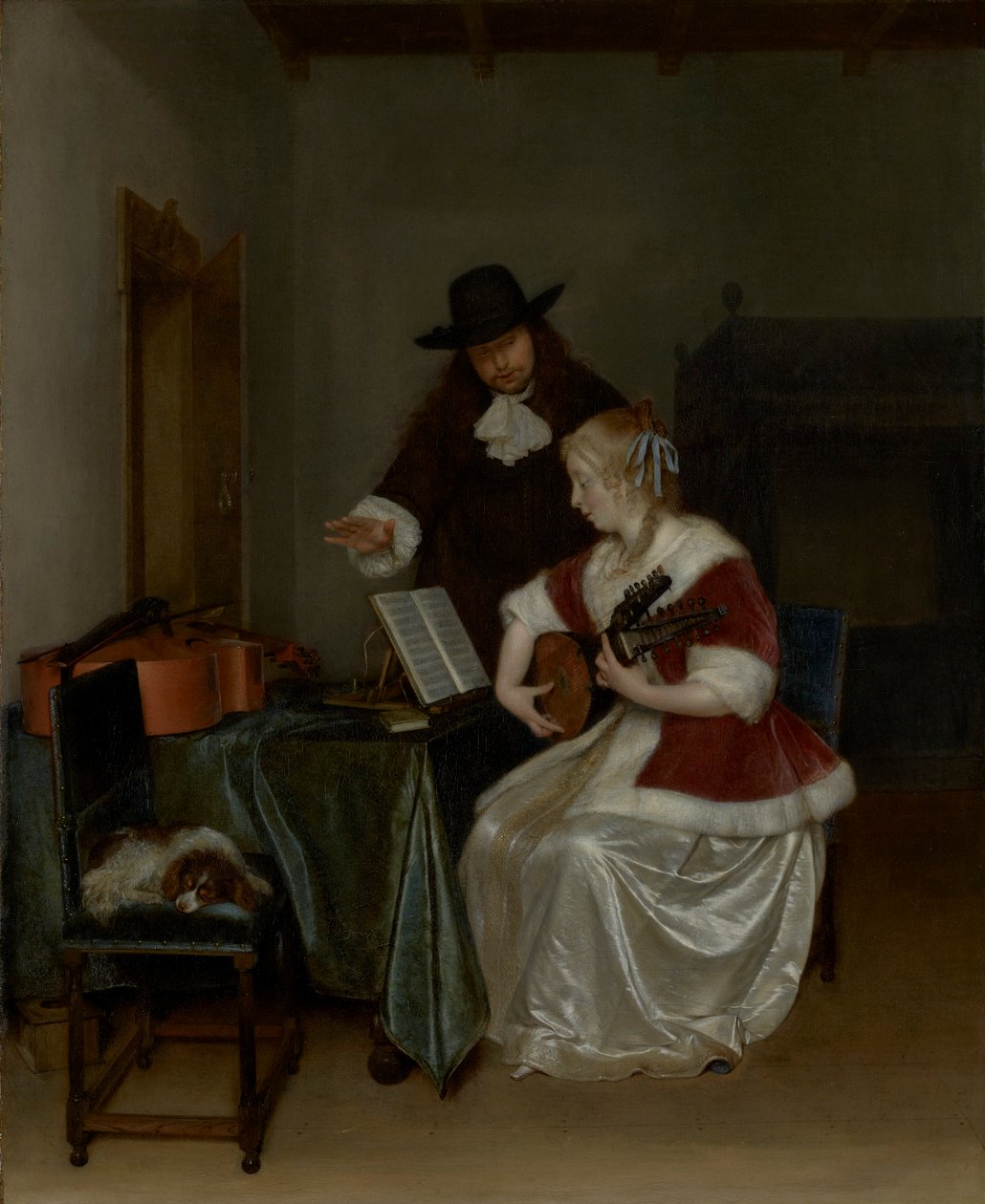 A zenei lecke alkotó: Gerard ter Borch
