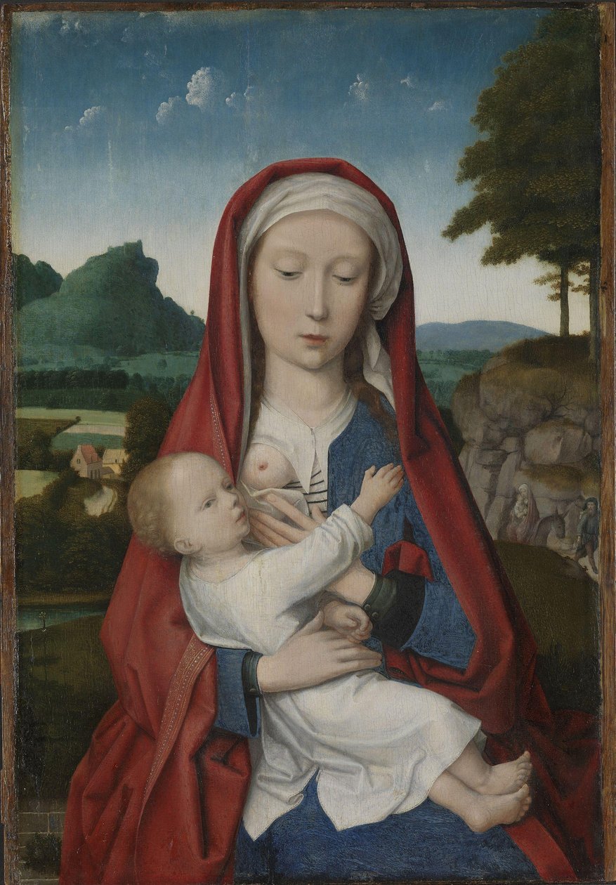 Madonna és gyermeke, 1510-20 körül (olaj, panel) alkotó: Gerard (attr. to) David
