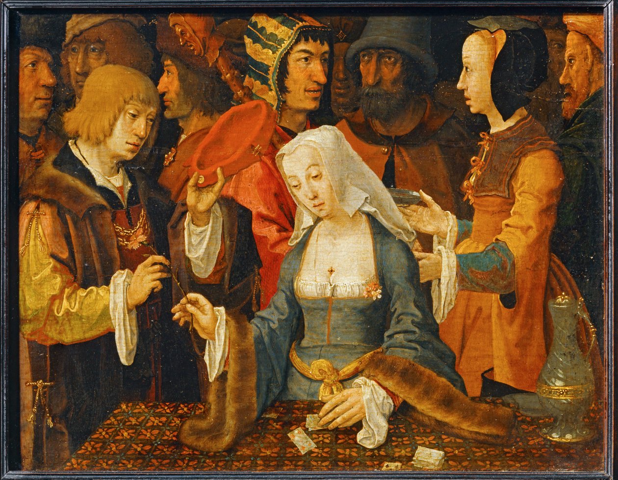 A jósnő ... alkotó: Gerard David