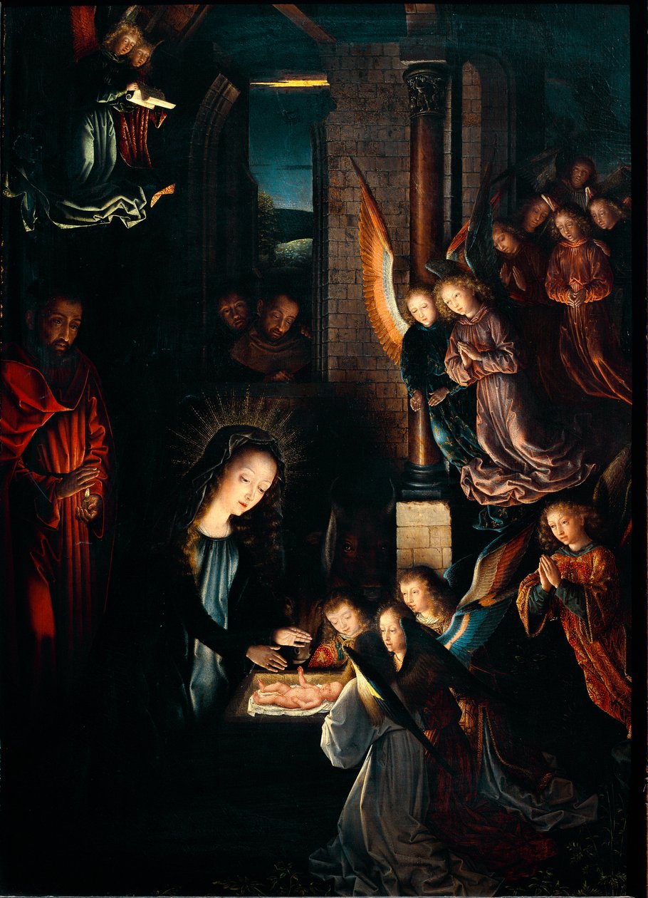 Gerard David (1460-1523) natív festménye. 1495. Dim. 57x41 cm Bécs, Kunsthistorisches Museum alkotó: Gerard David