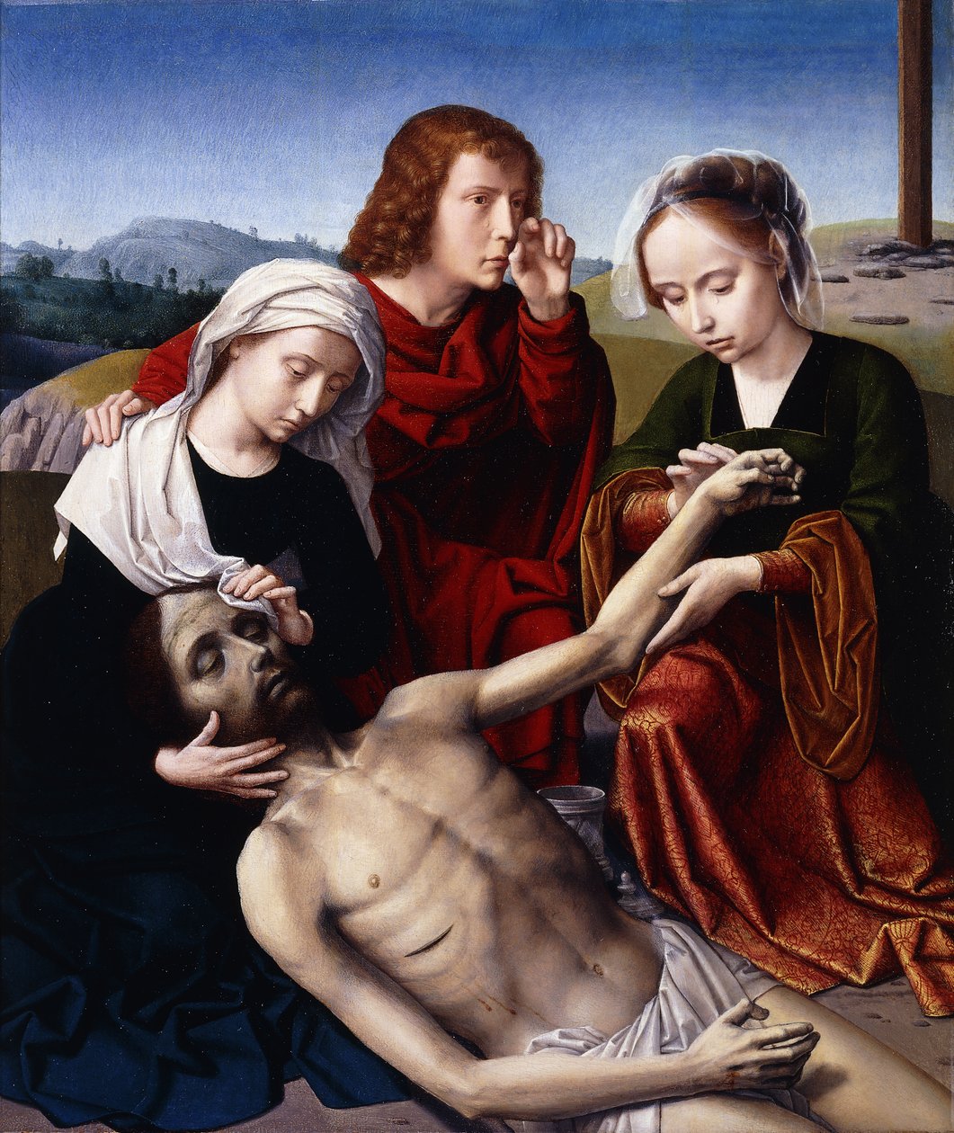 A siránkozás, alkotó: Gerard David
