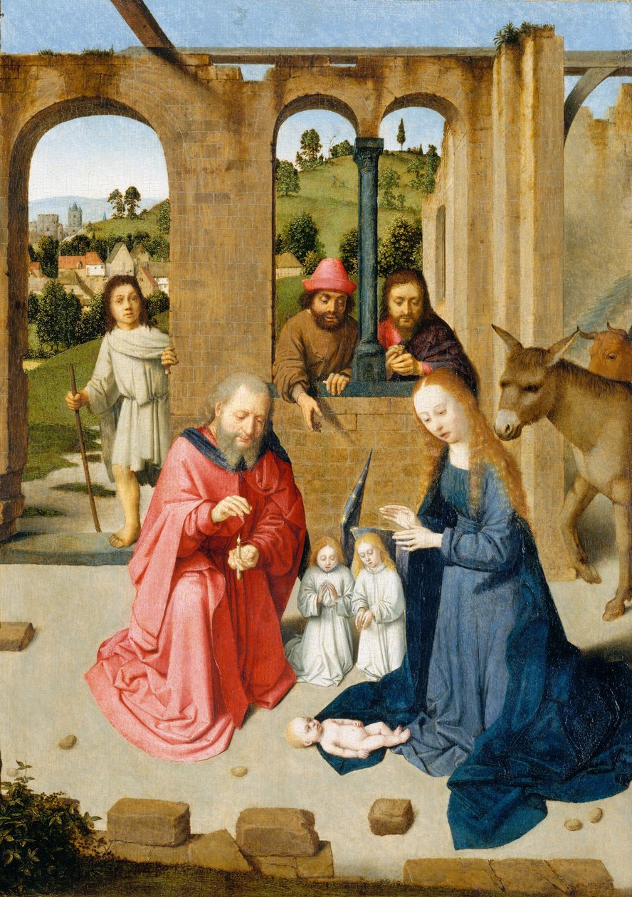 A születés, 1482 körül alkotó: Gerard David