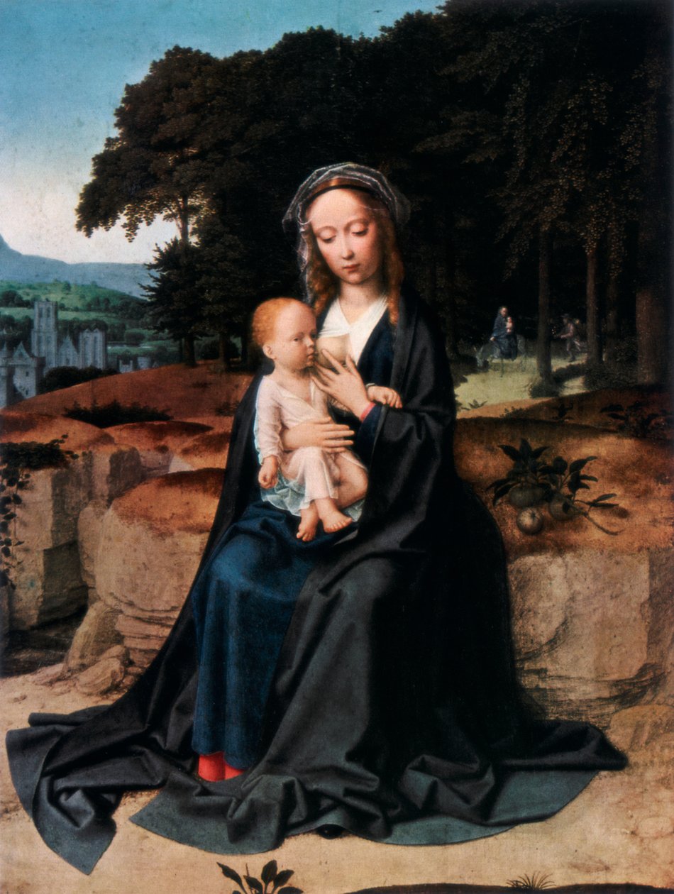 The Rest on the Flight to Egyiptom, c1512-1515 1927 alkotó: Gerard David