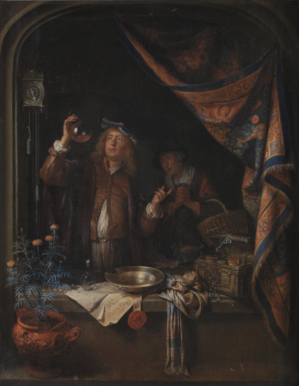 Látogatás az orvosnál alkotó: Gerrit Dou