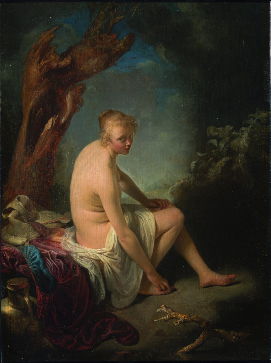 Fürdő, 1662-1665 körül. alkotó: Gerrit Dou