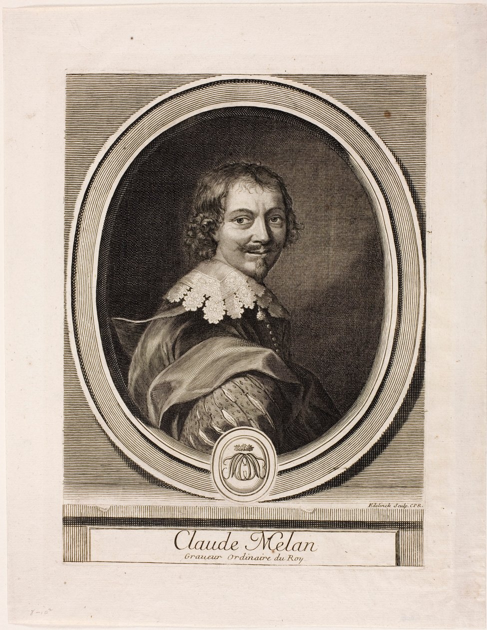 Claude Mellan alkotó: Gérard Edelinck