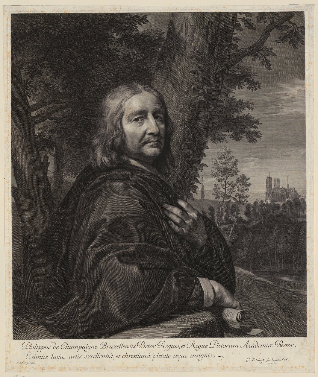 Szent Ferenc Xavér alkotó: Gérard Edelinck