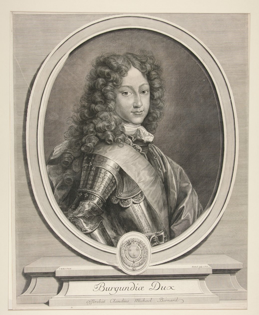 Louis, Burgundia hercege (1682–1712) alkotó: Gérard Edelinck