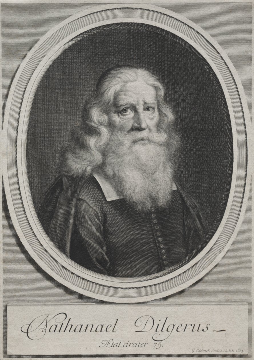 Nathanael Dilgerus, Danzig minisztere alkotó: Gérard Edelinck
