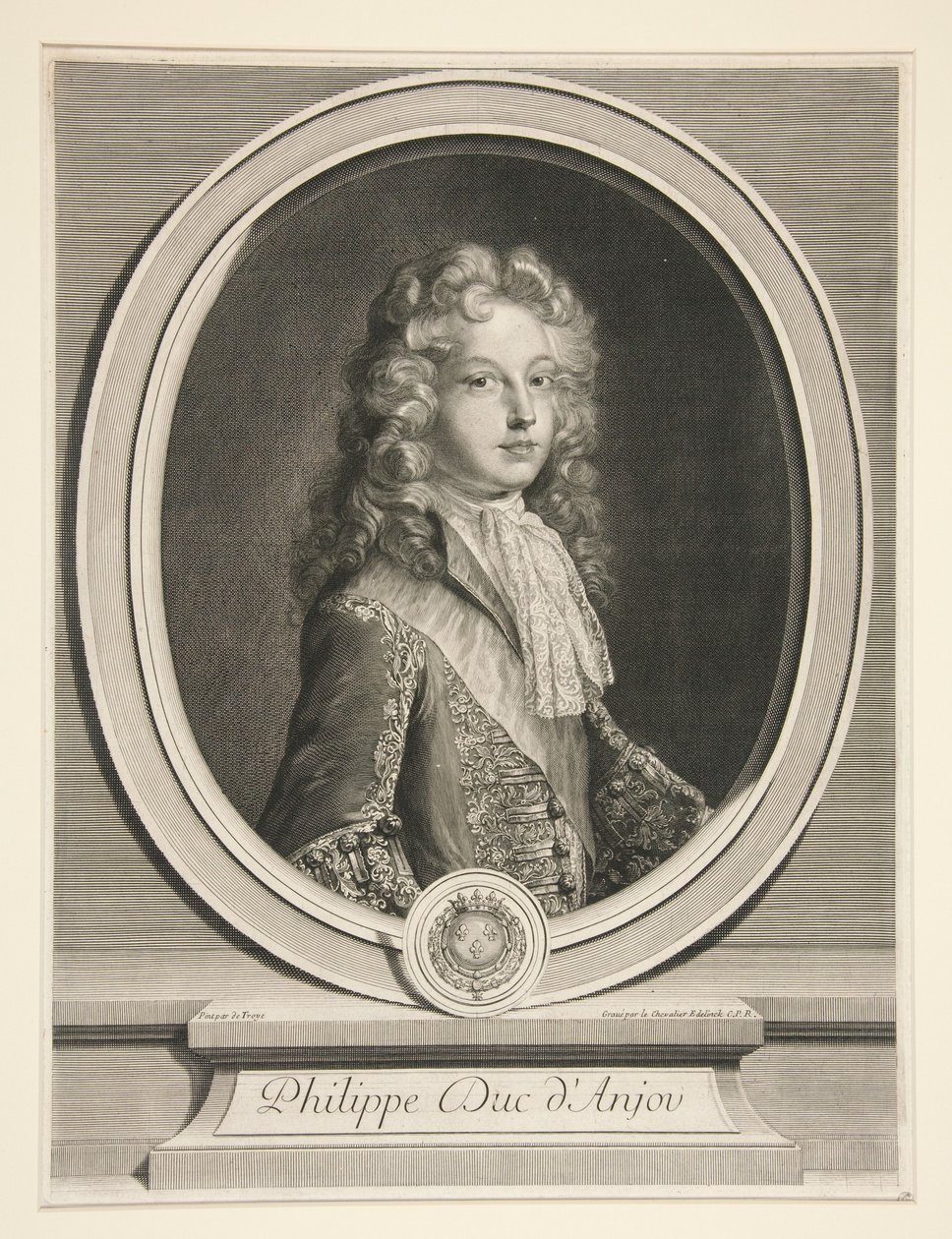 V. Fülöp, Anjou hercege alkotó: Gérard Edelinck