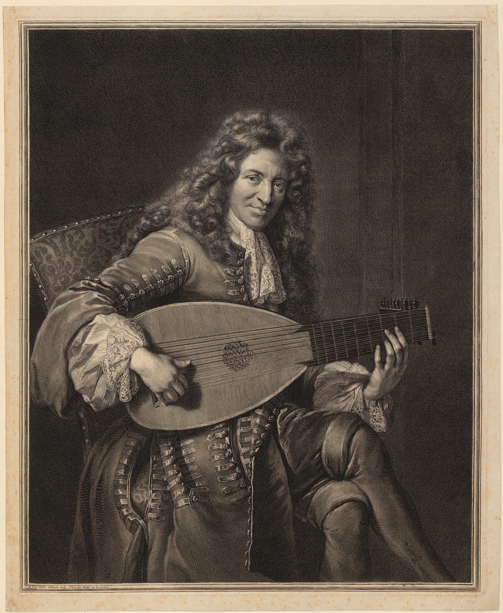 Charles Mouton portréja alkotó: Gérard Edelinck