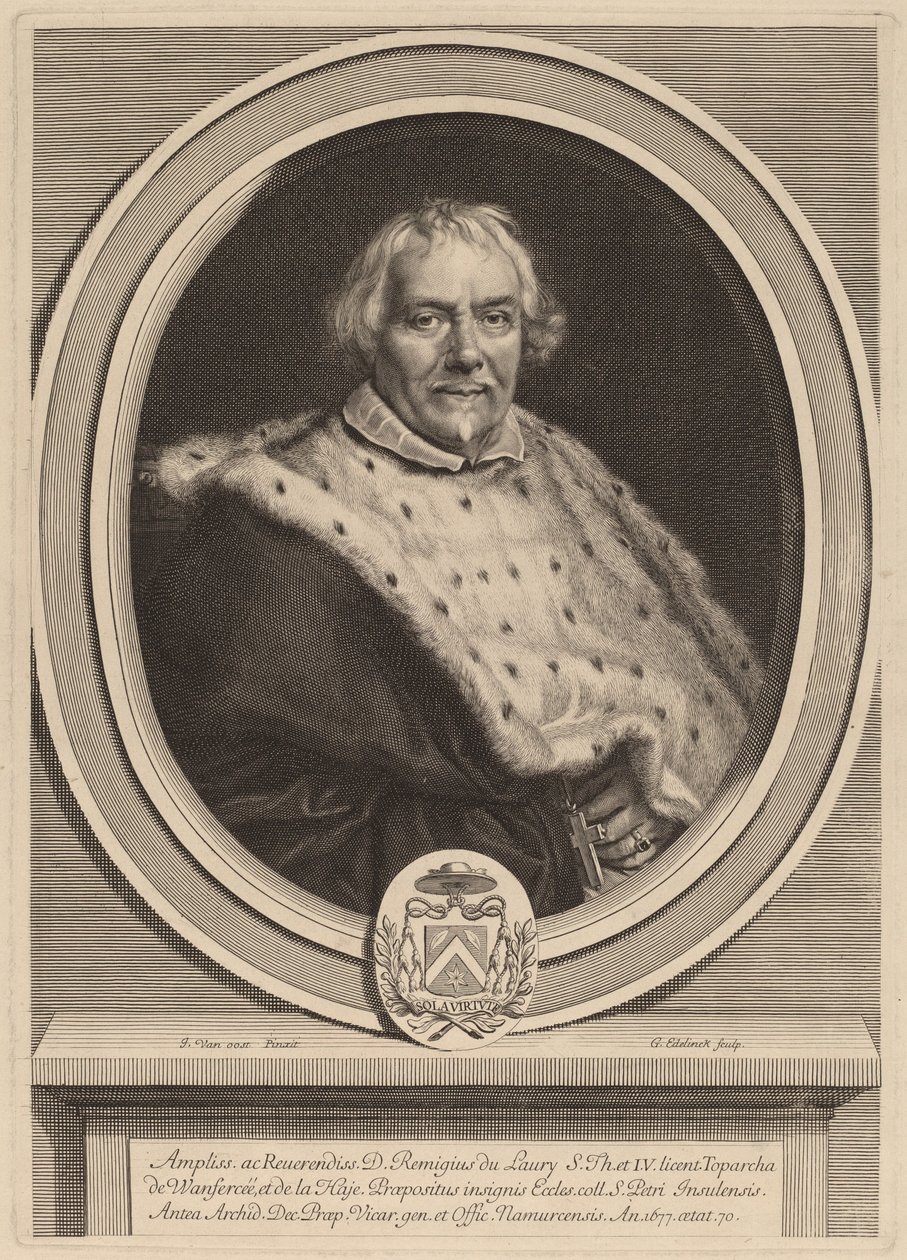 Remi Du Laura alkotó: Gerard Edelinck after Jacob van Oost II