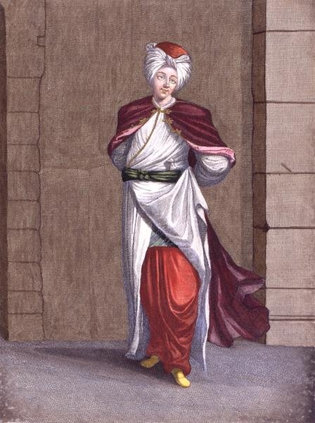 Tchelebi, egy fiatal török úr alkotó: Gerard Jean Baptiste Scotin