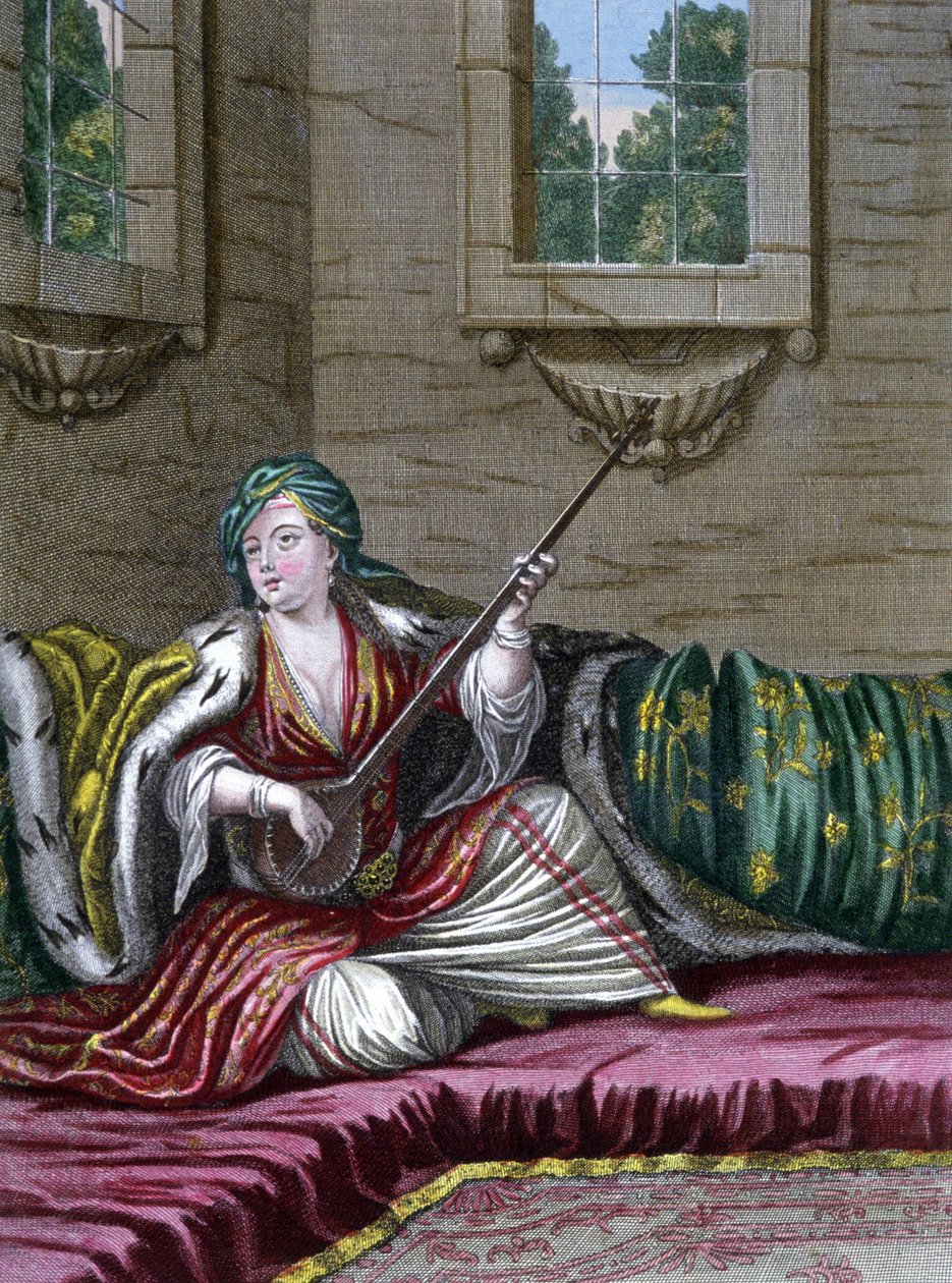 Török hölgy alkotó: Gerard Jean Baptiste Scotin
