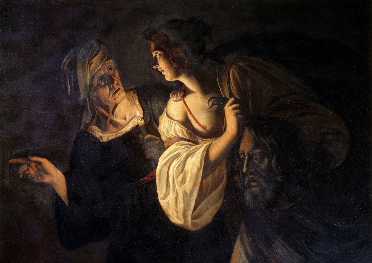 Judit Holofernész fejével (olaj, vászon) alkotó: Gerard Seghers