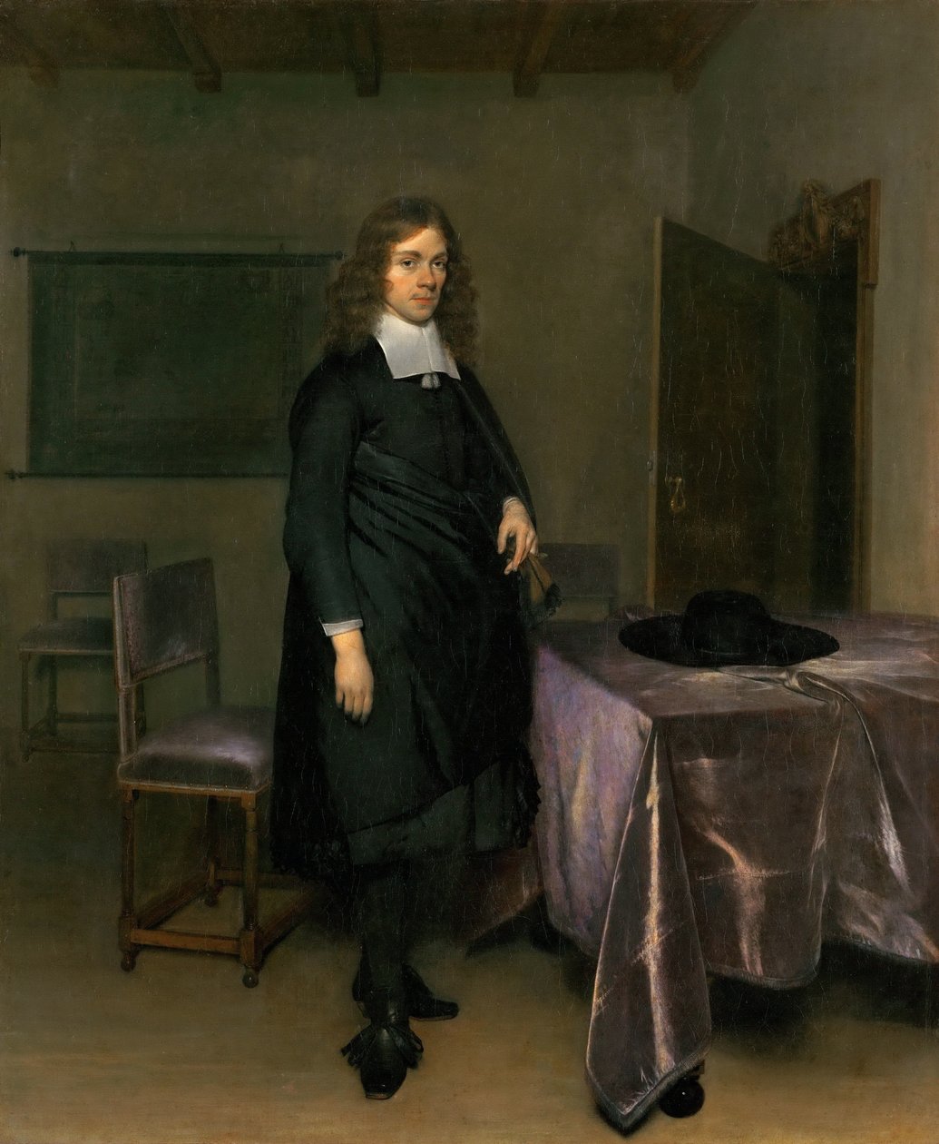 Egy férfi portréja alkotó: Gerard Ter Borch the Younger