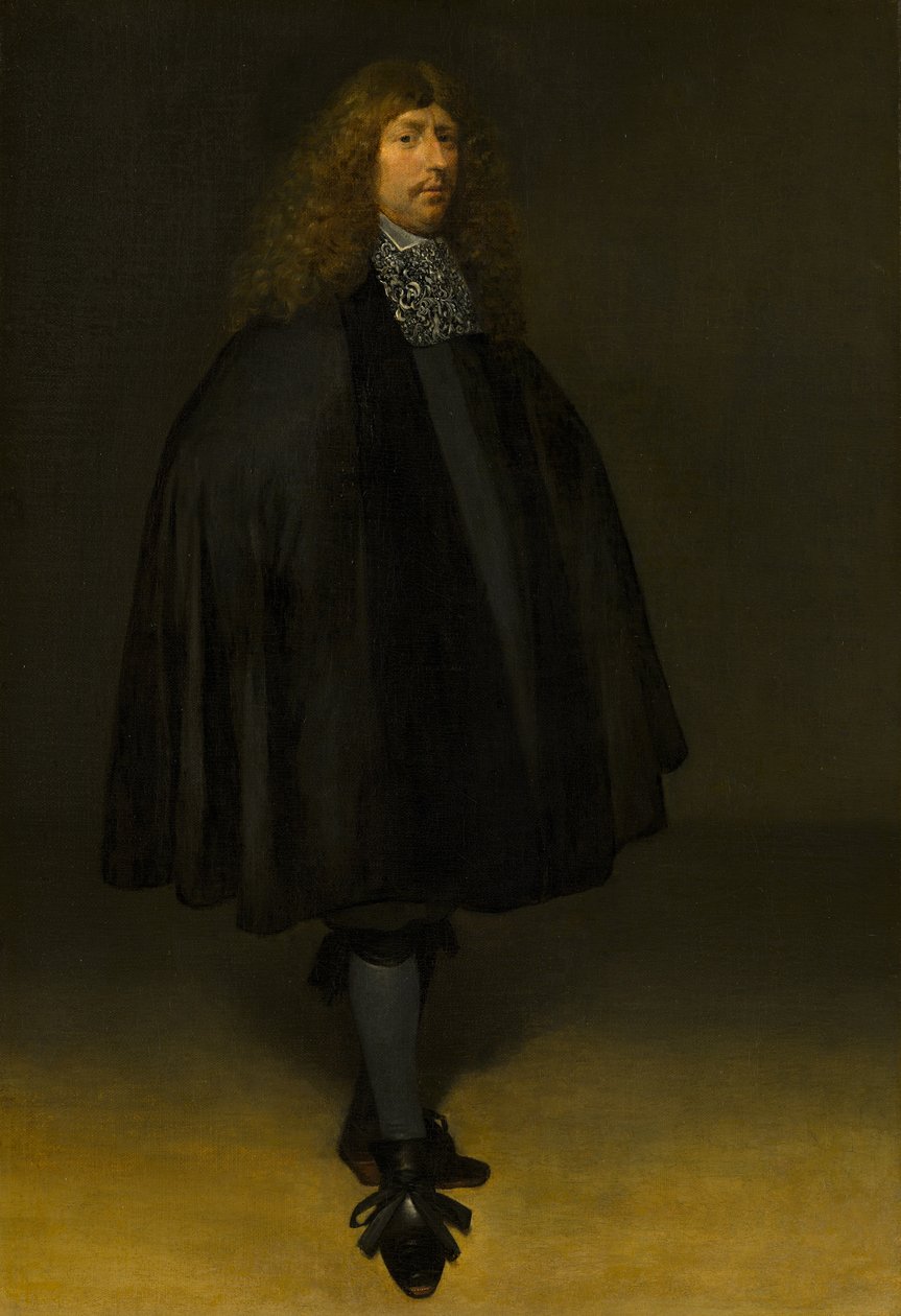 Önarckép, 1668 körül. alkotó: Gerard Ter Borch the Younger