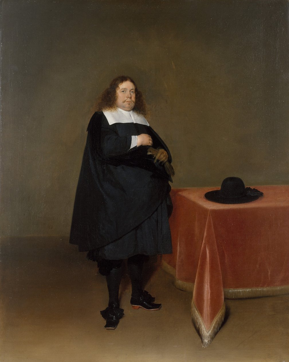 Jan van Duren polgármester 1613-1687, kb. 1666-67. alkotó: Gerard Terborch II