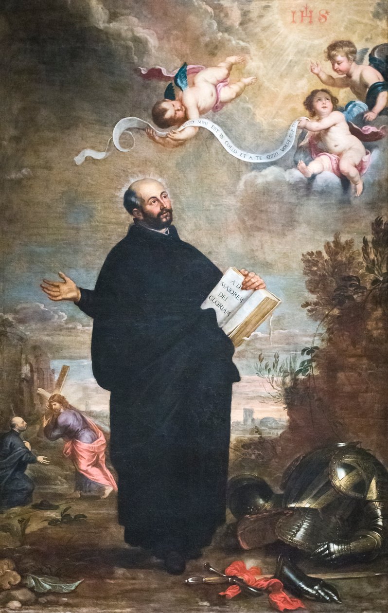 Loyolai Szent Ignác alkotó: Gerard & Wildens Jan (1586 1653) Seghers