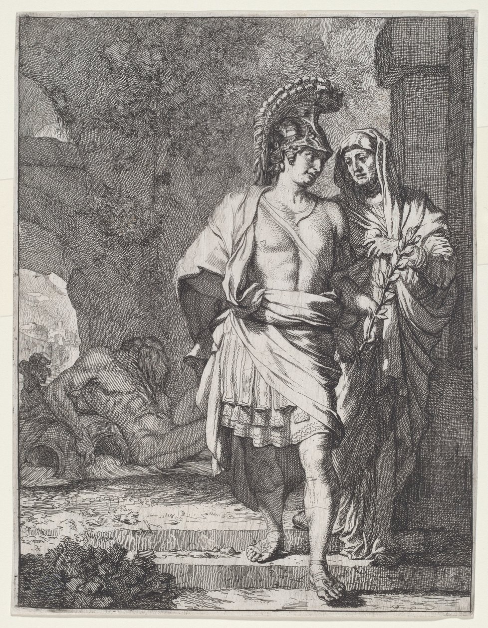 Aeneas és a Szibilla alkotó: Gerard de Lairesse