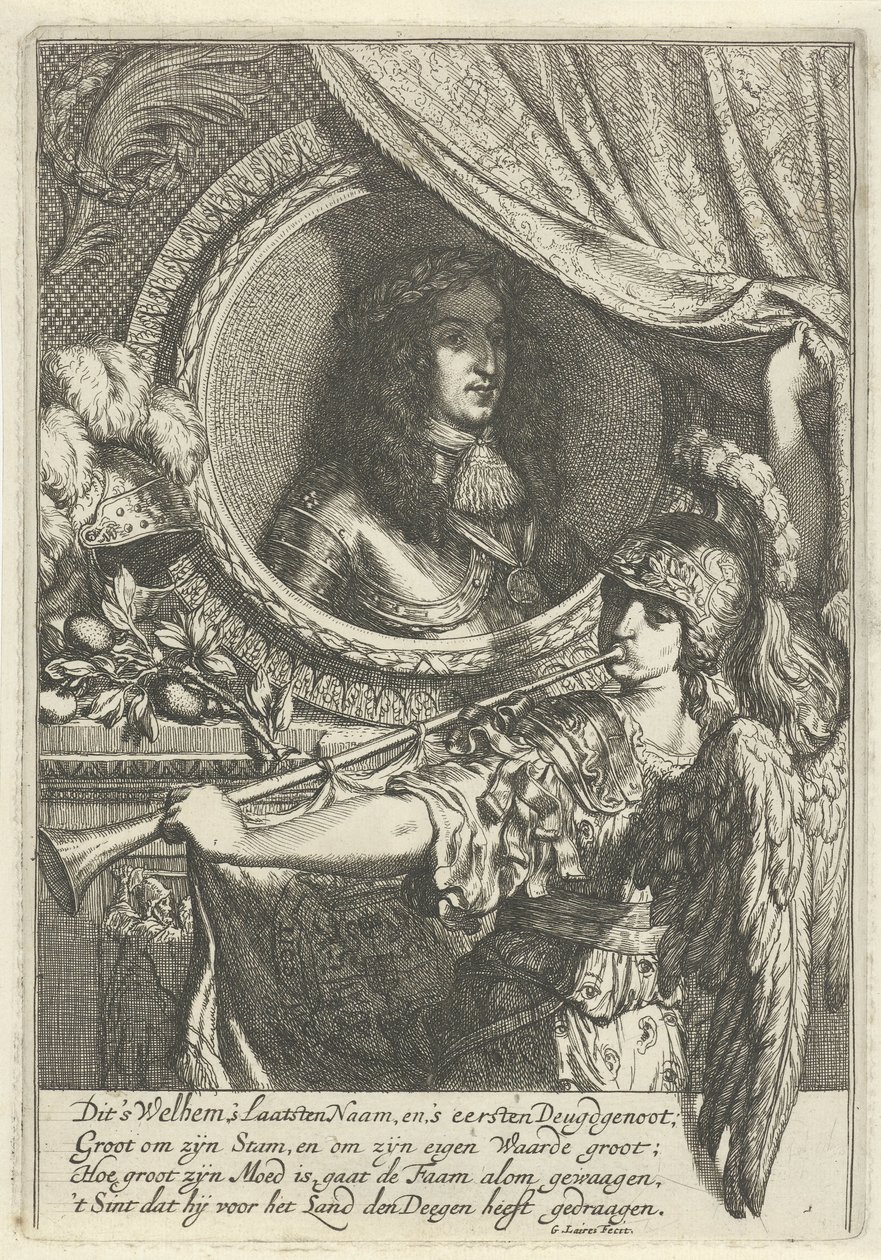 Vilmos herceg portréja III alkotó: Gerard de Lairesse