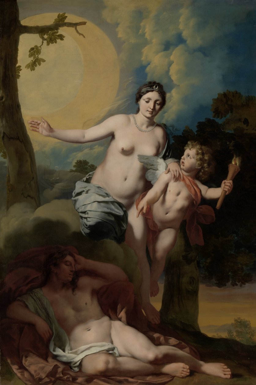 Selene és Endymion alkotó: Gerard de Lairesse