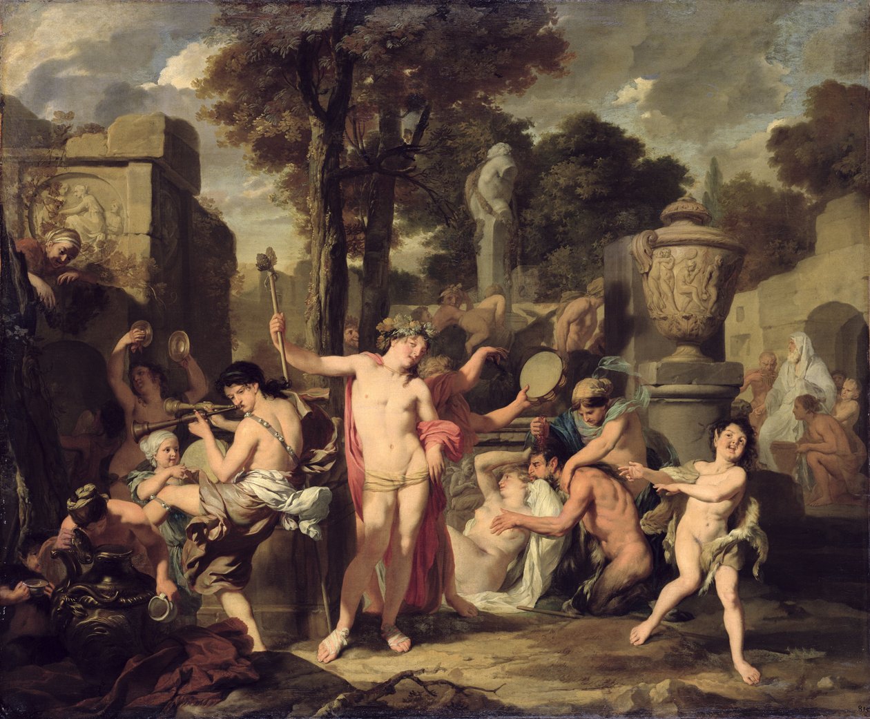 Bacchus ünnepe, 1680 alkotó: Gerard de Lairesse