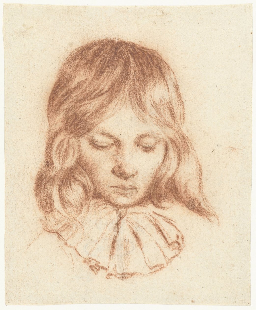 Lesütött szemű fiú alkotó: Gerard ter Borch (II)