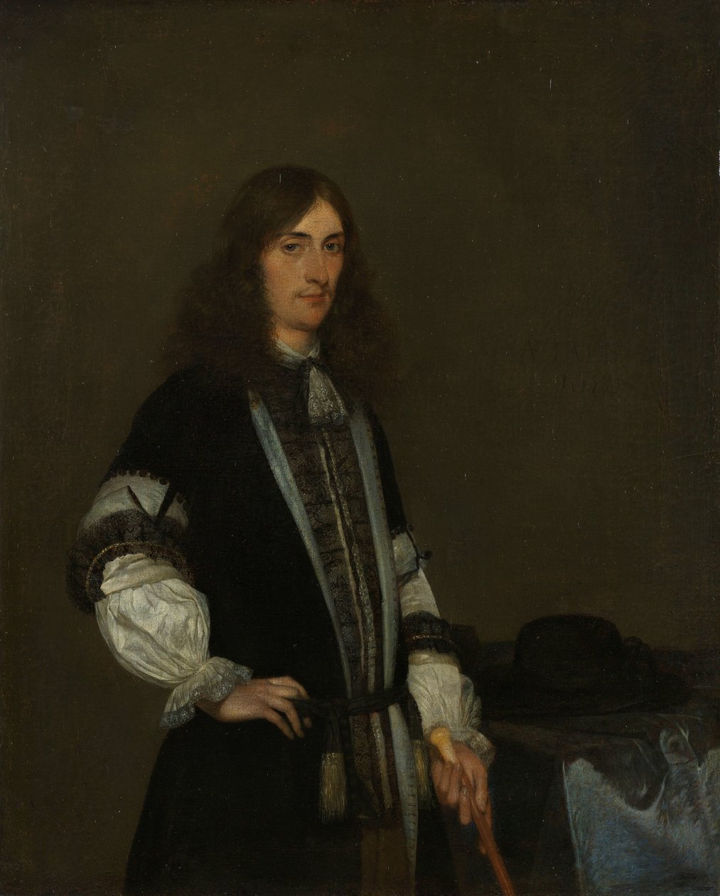 François de Vicq, Amszterdam polgármestere több kifejezésre 1697-től alkotó: Gerard ter Borch (II)