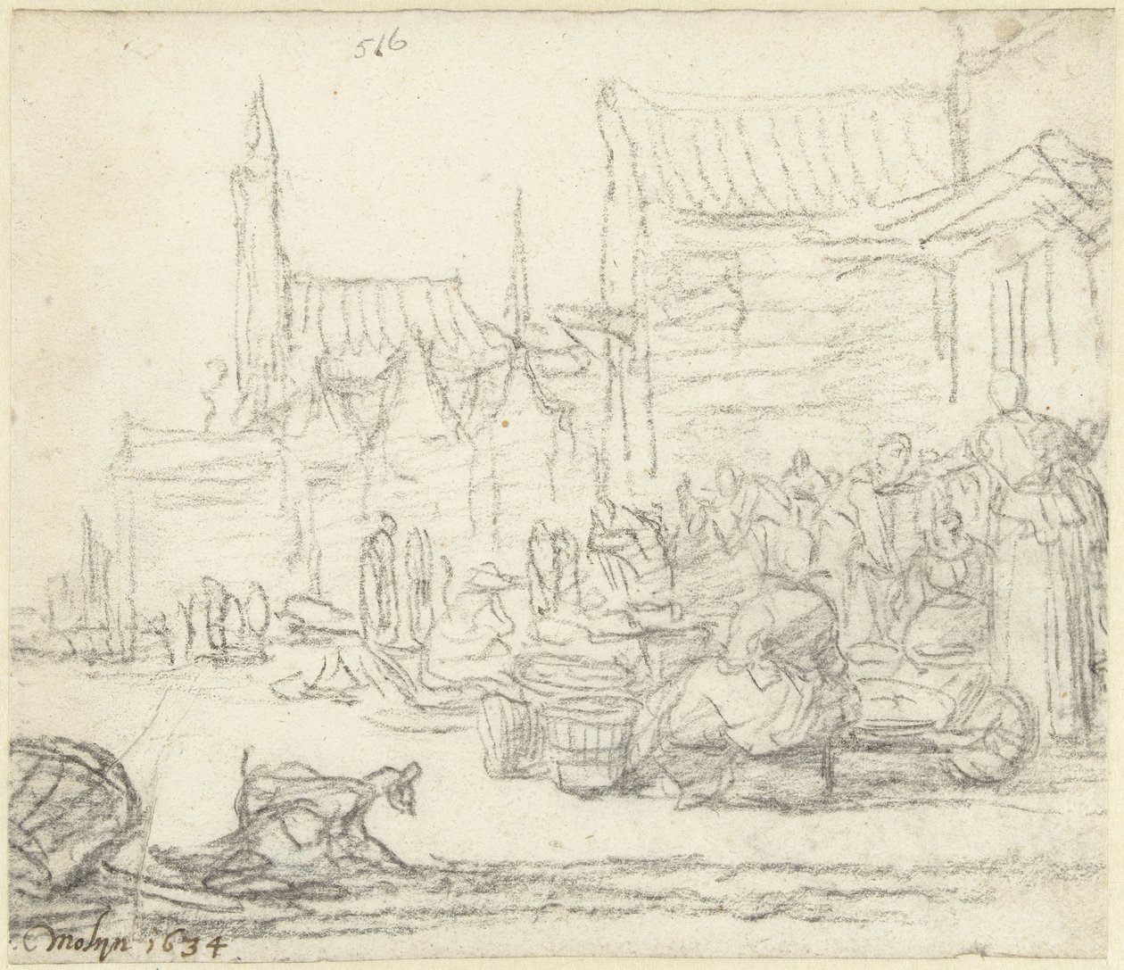 Piac deszka orsó alkotó: Gerard ter Borch (II)