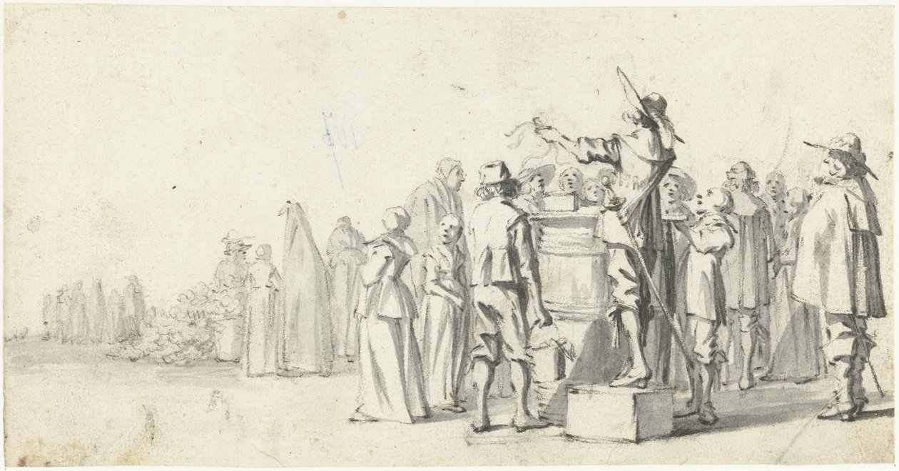 Bemondó a piactéren alkotó: Gerard ter Borch (II)