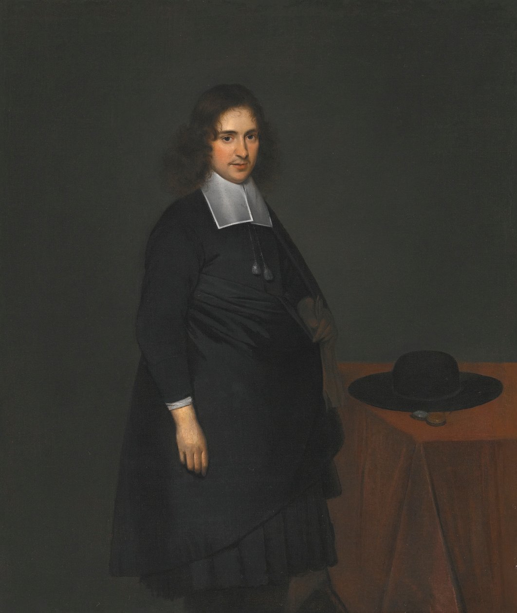 Egy fiatalember portréja alkotó: Gerard ter Borch
