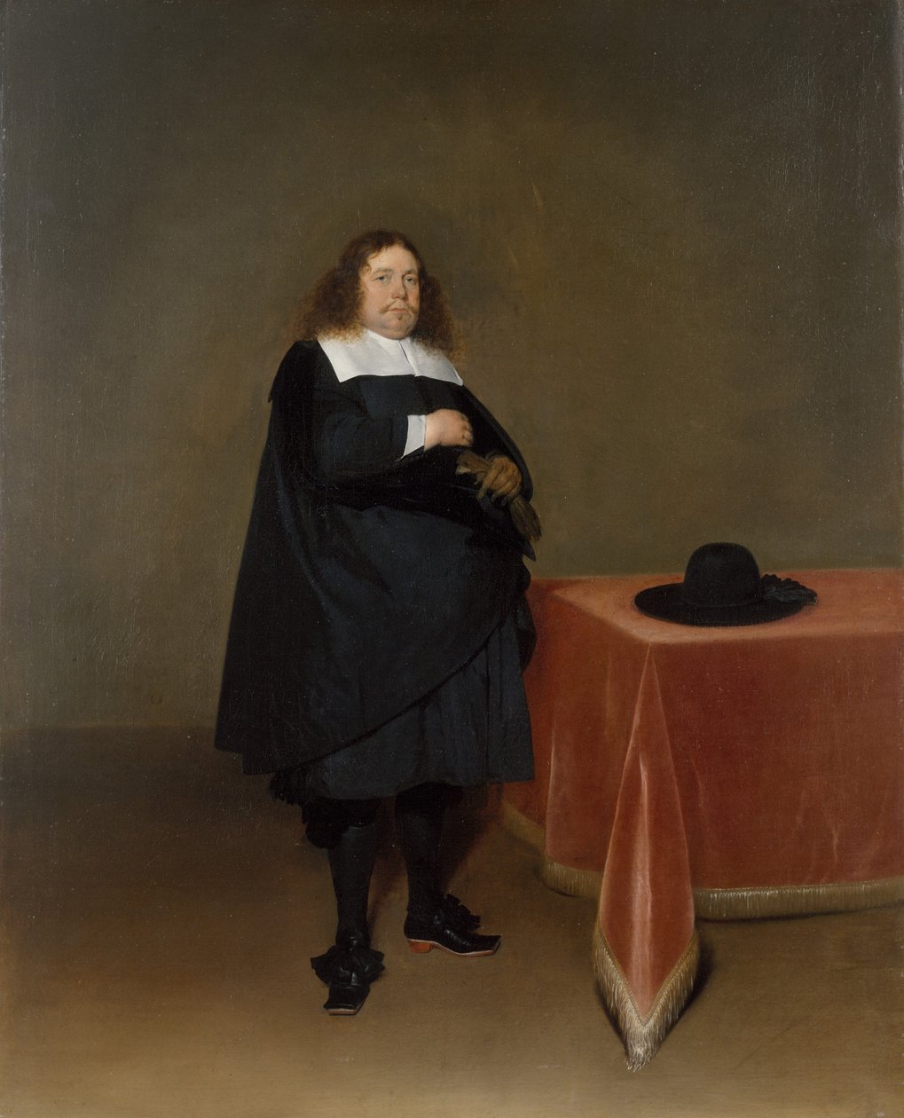 Jan van Duren polgármester, 1666-67 körül alkotó: Gerard ter Borch
