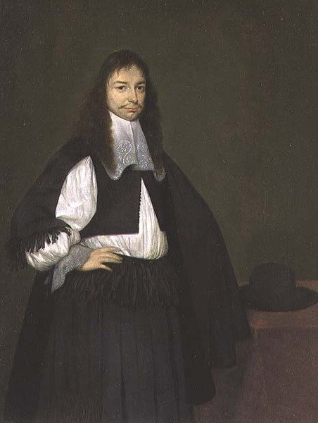 Egy úriember portréja, 1667–1668 körül (a párhoz lásd: 64506) alkotó: Gerard ter Borch